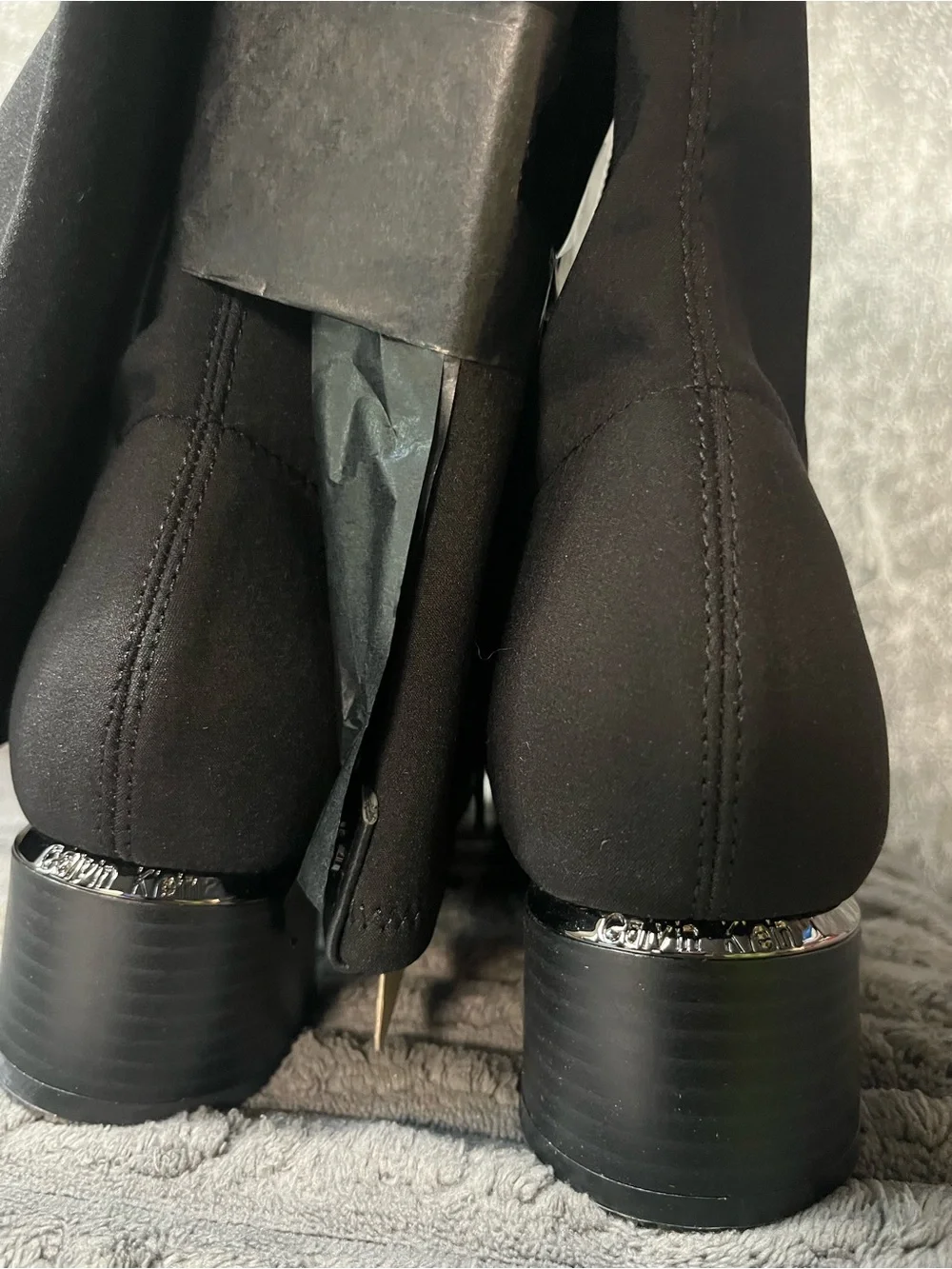 Calvin Klein Black Over-the-Knee Boots